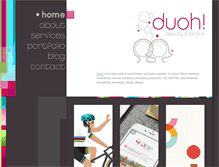 Tablet Screenshot of duoh.com